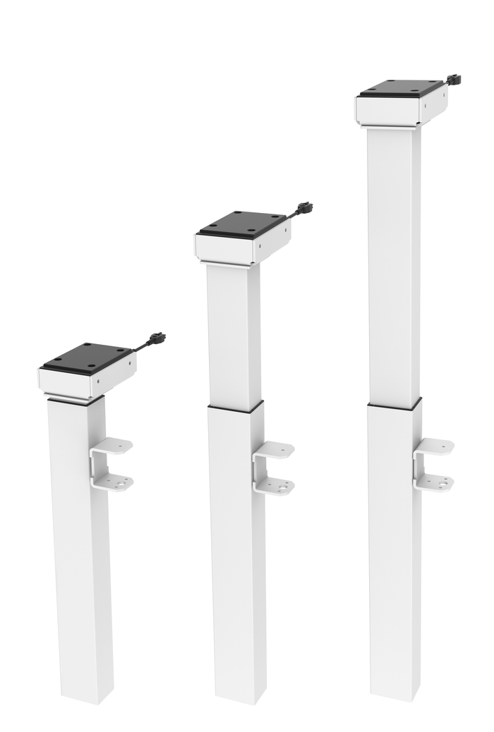 Nuove colonne di sollevamento per i scrivanie regolabili in altezza